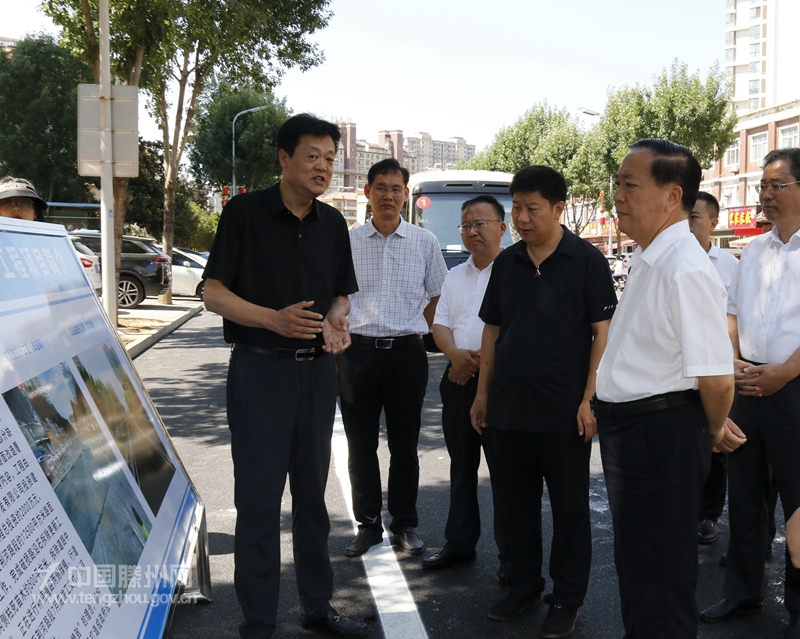 王广部督导调研企业发展、城市品质提升和红荷节筹备情况