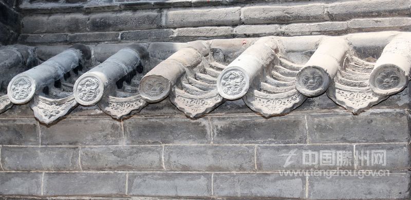 古建筑特色--祥龙、兽面纹瓦当