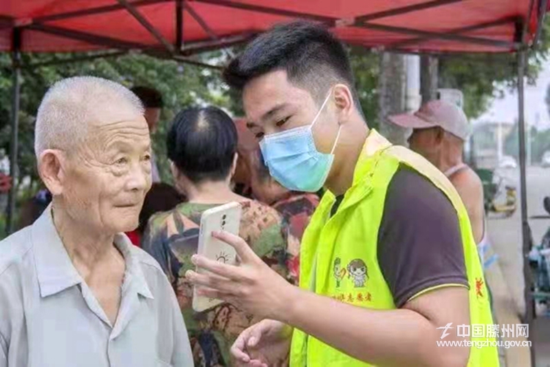 洪绪镇东赵沟村：不负青春 战疫有我