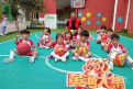 善南街道十里铺一居开展“黄河大集 快乐篮球”儿童文体活动